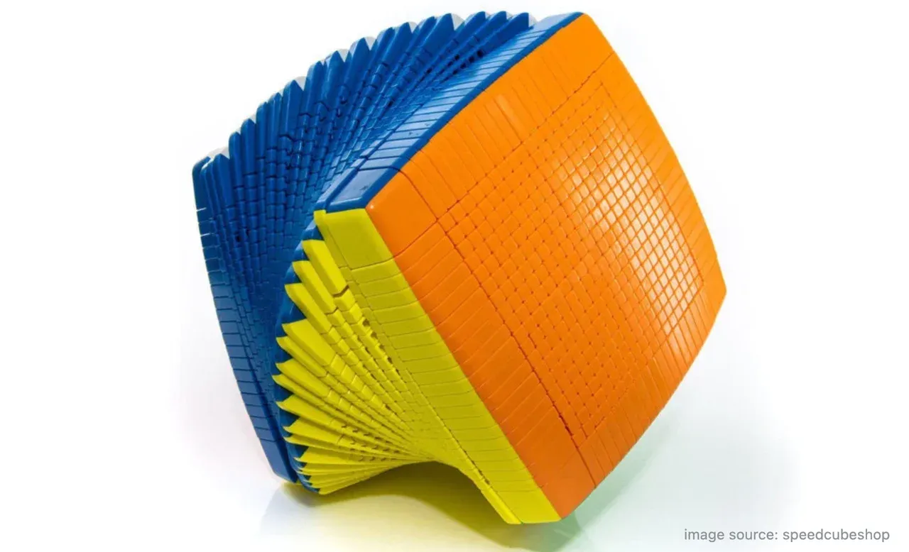 The 21x21 Rubik's Cube: A Giant Puzzle for Enthusiasts