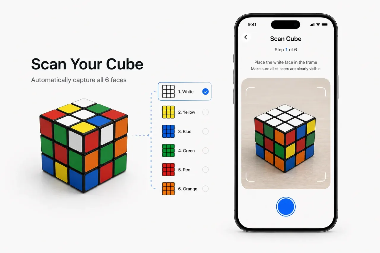 Rubik's CubeSolver AI app