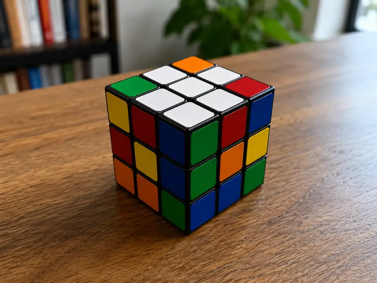 Rubik's Cube white cross