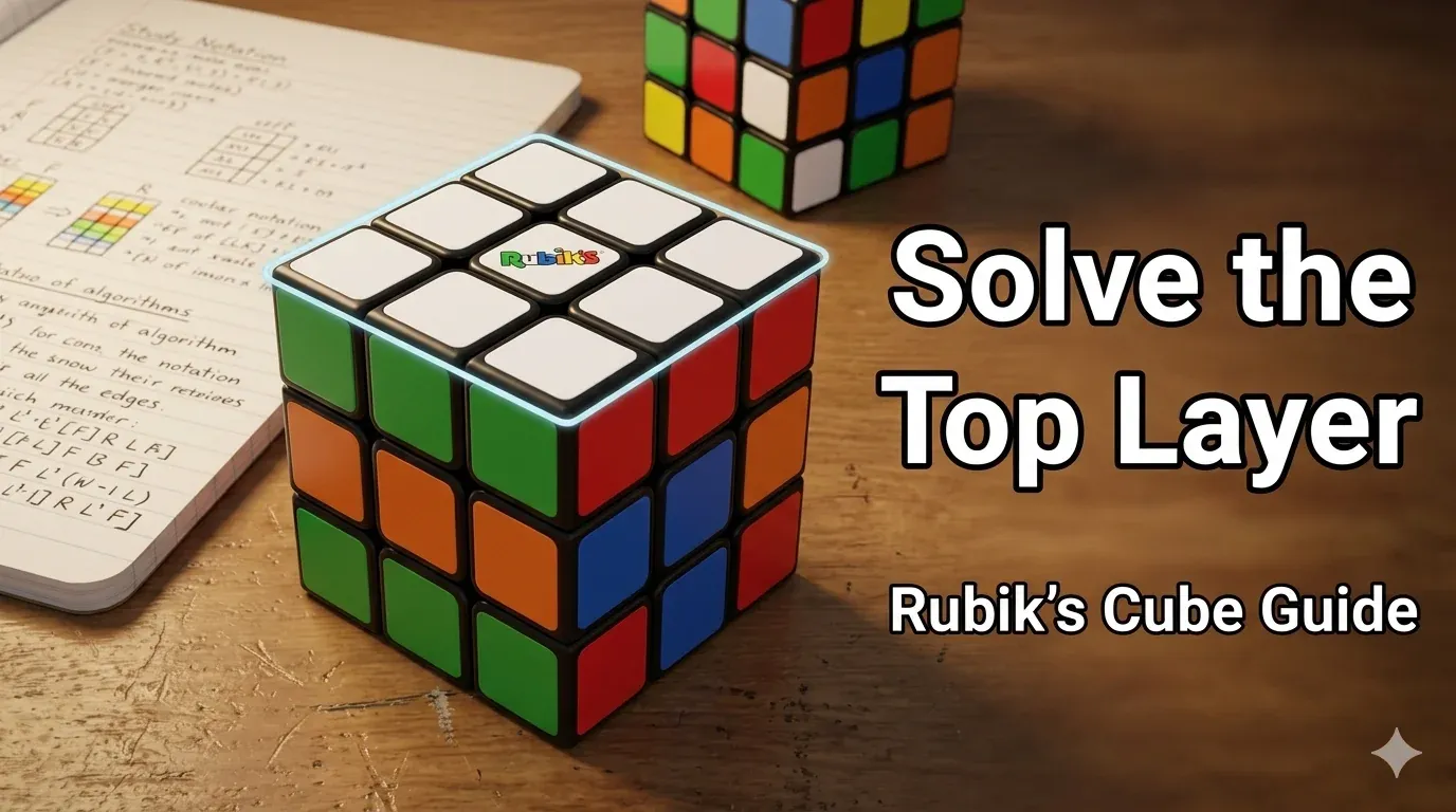 How to Solve the Top (First) Layer of a Rubik's Cube [2026]