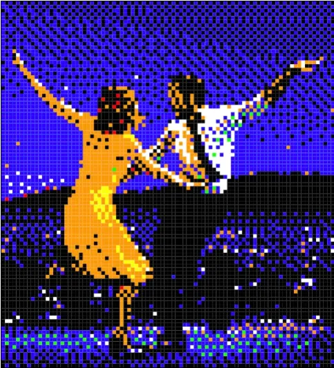 Rubik's Cube pixel