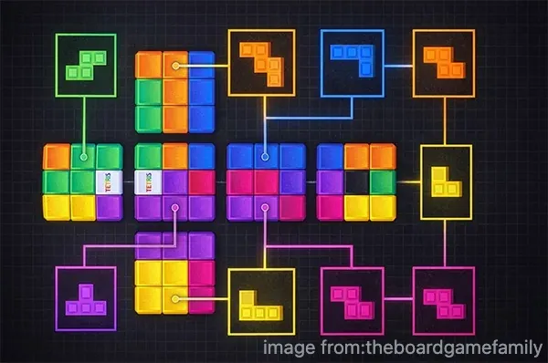 Tetrimino shapes